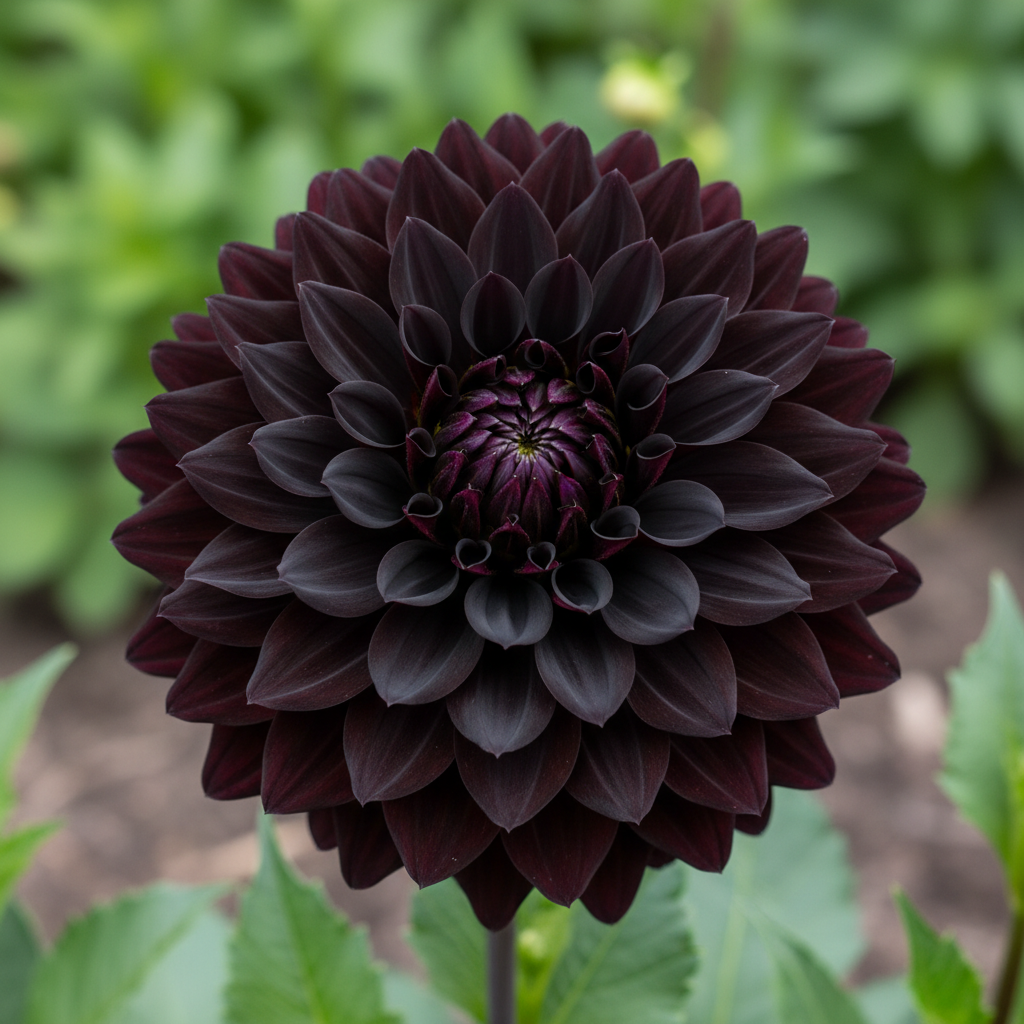 czarny charackter dahlia