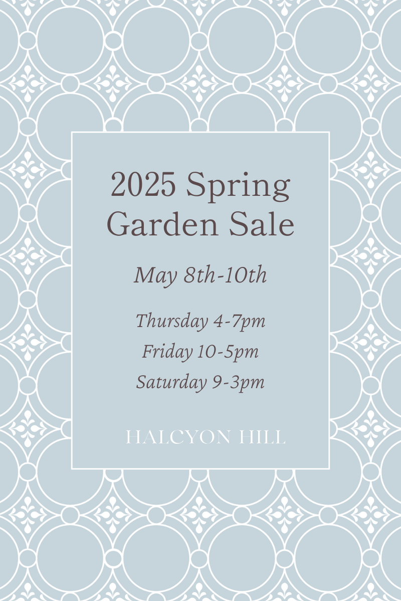 Spring Garden Sale | May 8th-10th